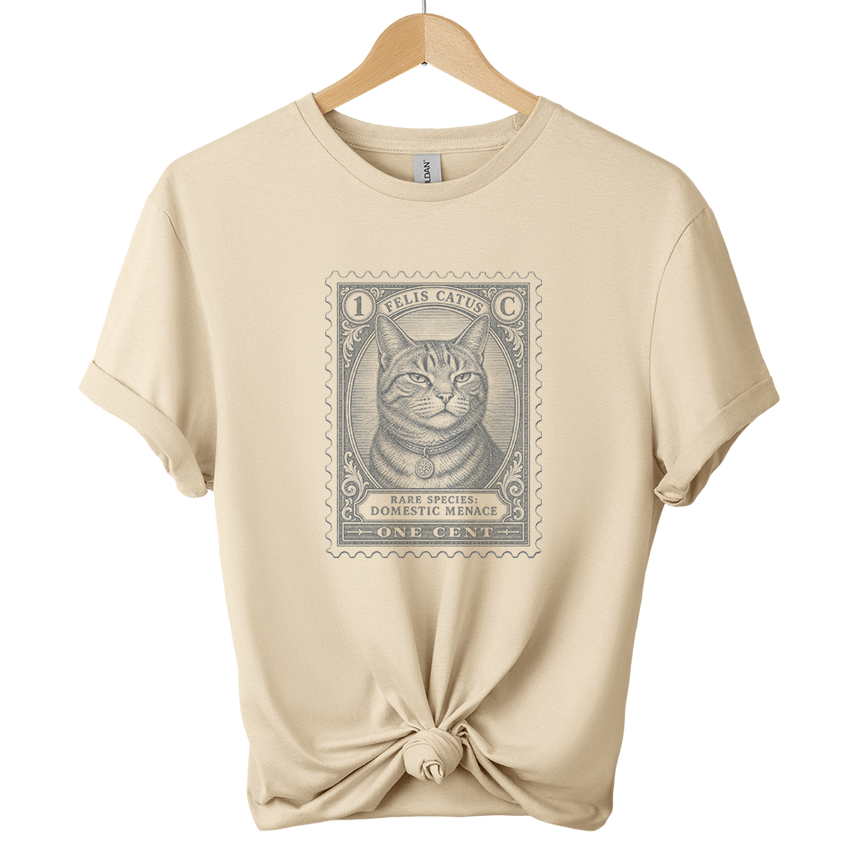 Rare Species Domestic Menace Postage Stamp Cat