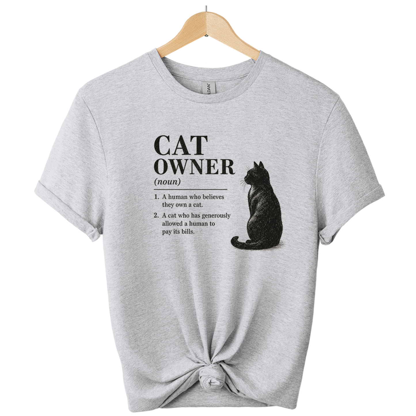 Cat Owner Dictionary Definition T-Shirt