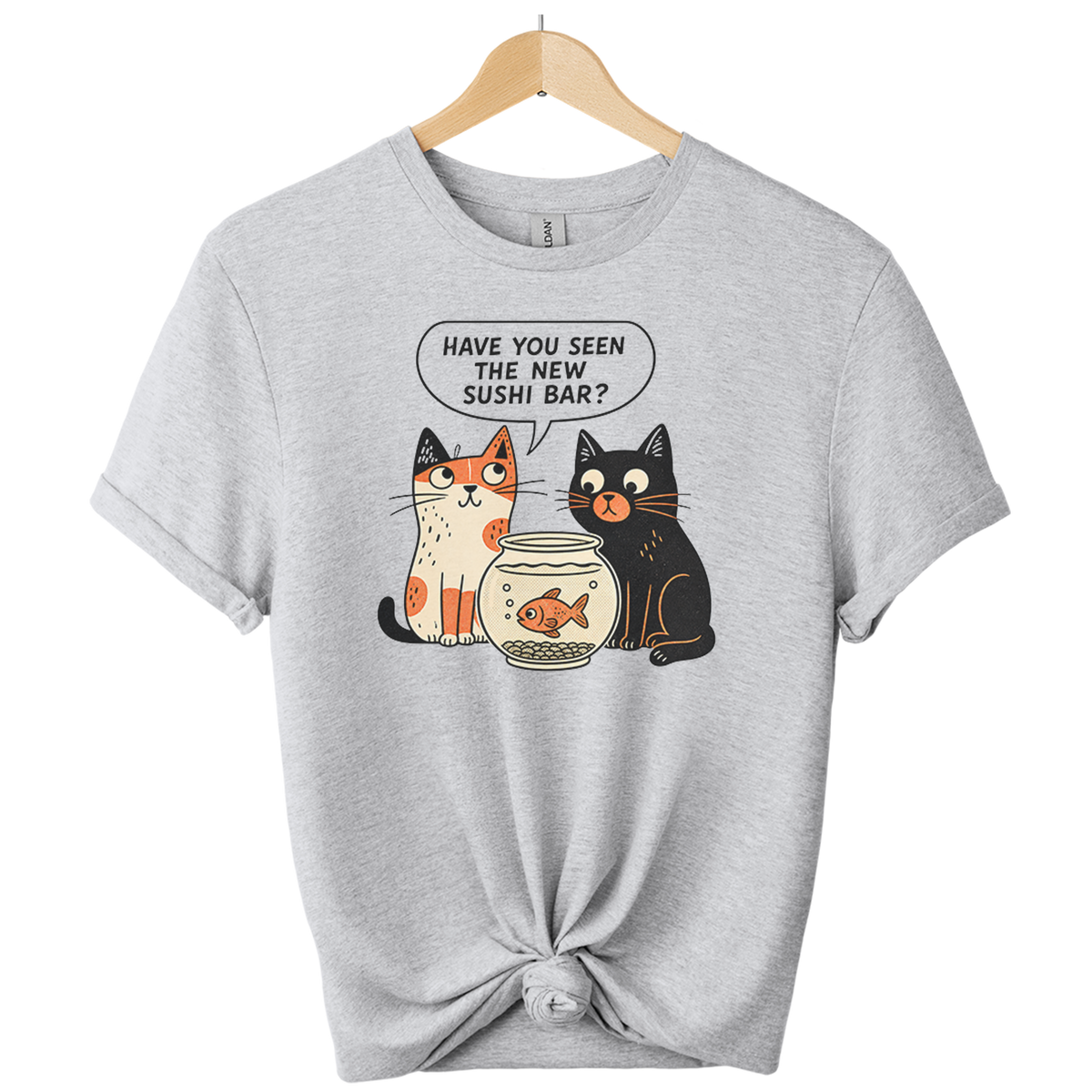 Have You Seen The New Sushi Bar Cat T-Shirt
