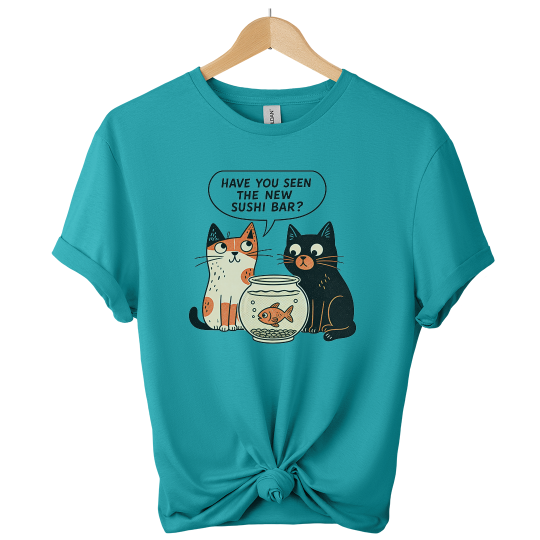 Have You Seen The New Sushi Bar Cat T-Shirt
