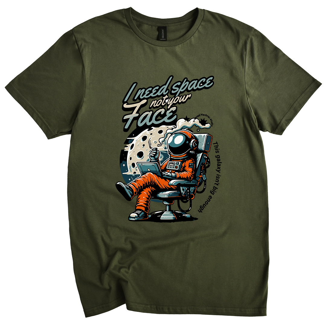 I need  Space funny astronaut Unisex T-Shirt