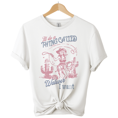 ill do whatever i want Vintage 50s Cowgirl T-Shirt