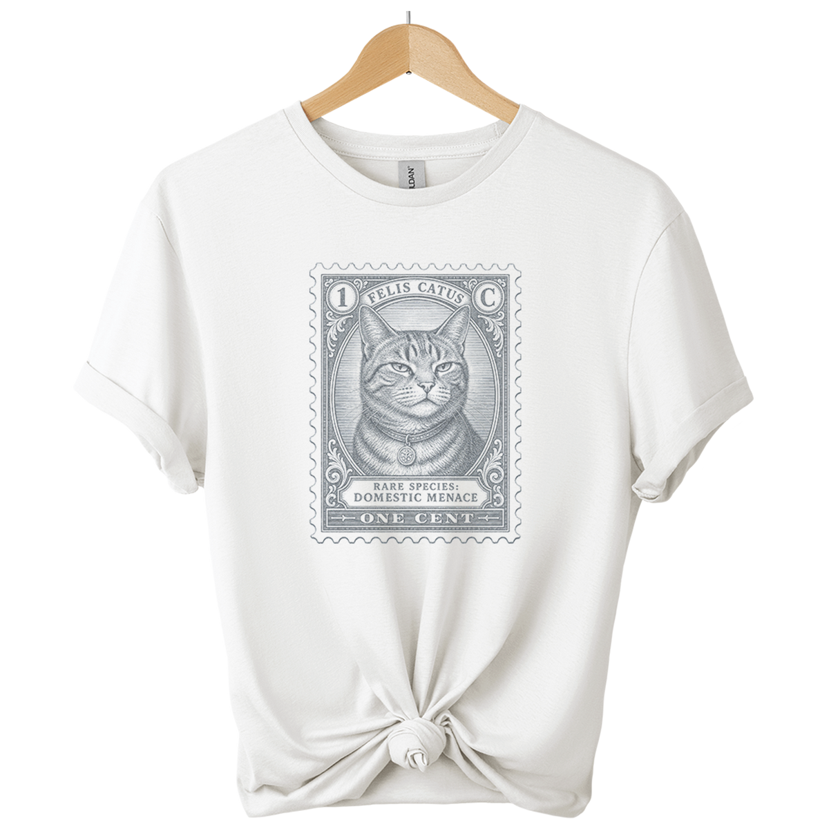 Rare Species Domestic Menace Postage Stamp Cat