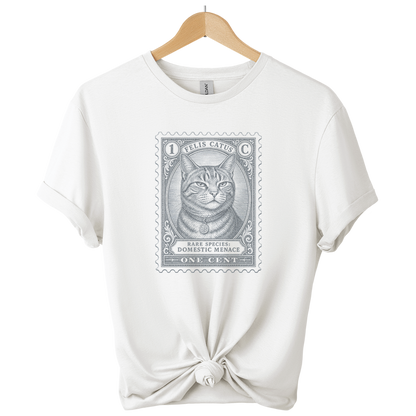 Rare Species Domestic Menace Postage Stamp Cat