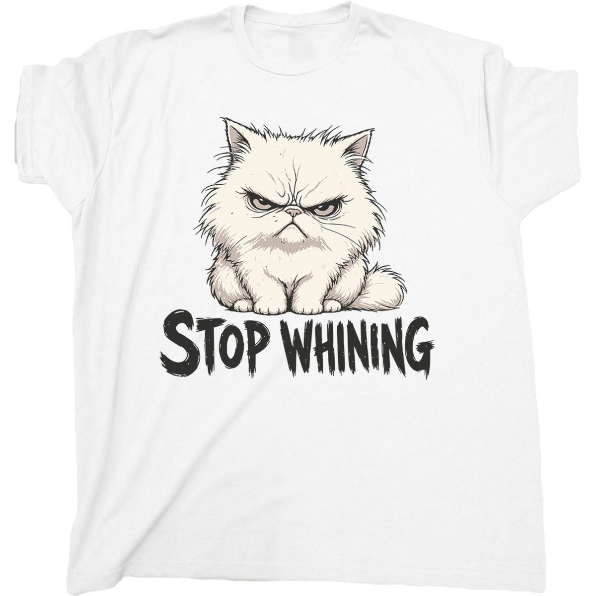 Stop Whining cat T-Shirt