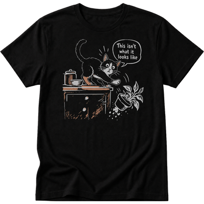 This Isnt What It Looks Like Cat T-Shirt