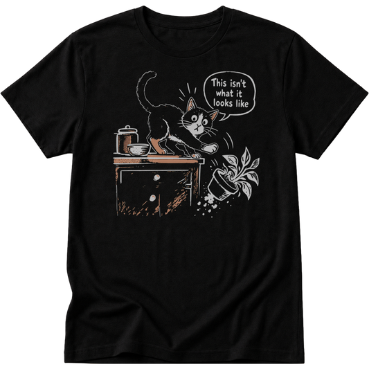 This Isnt What It Looks Like Cat T-Shirt
