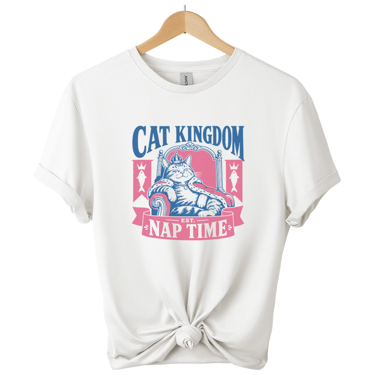 Cat Kingdom Nap time cat t-shirt