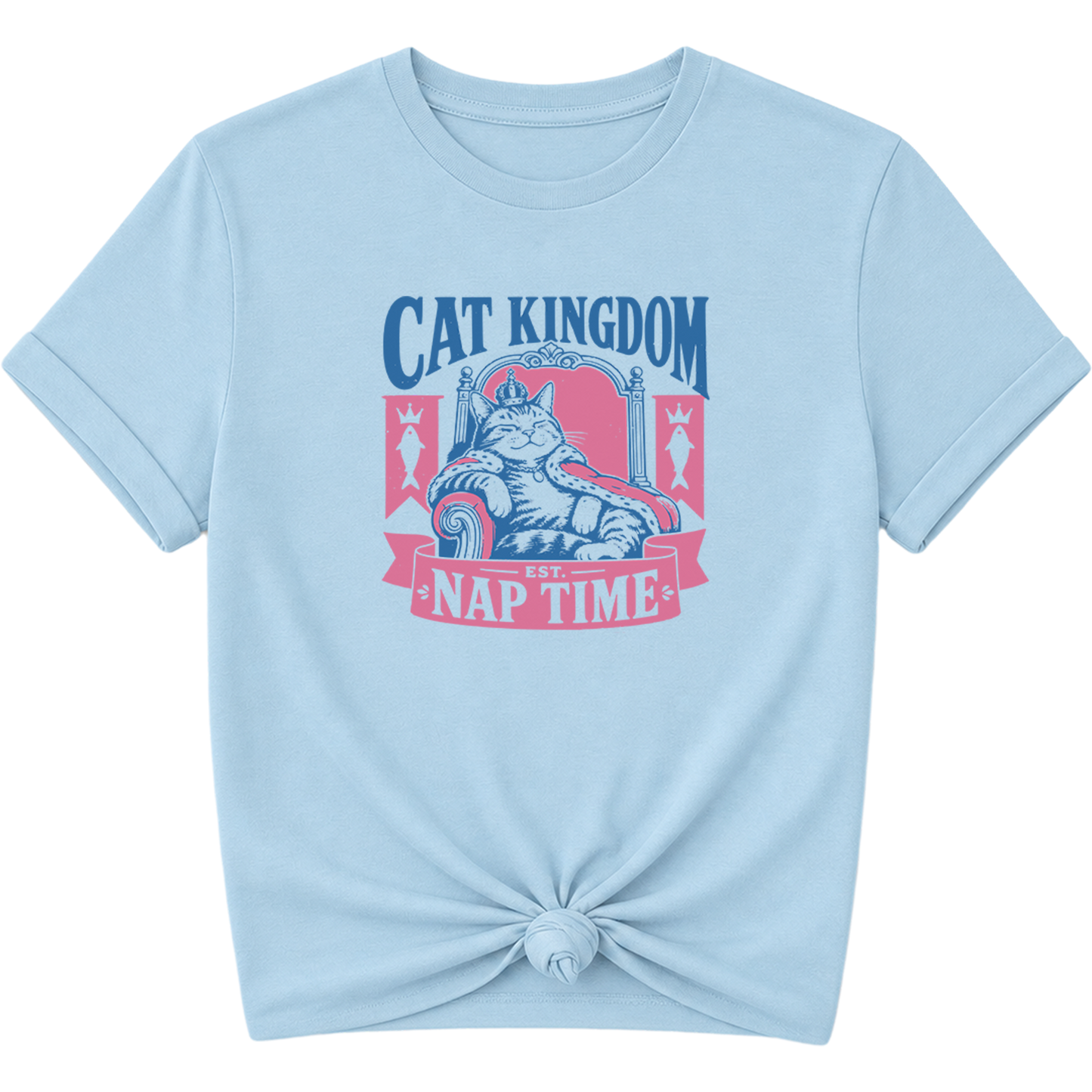 Cat Kingdom Nap time cat t-shirt