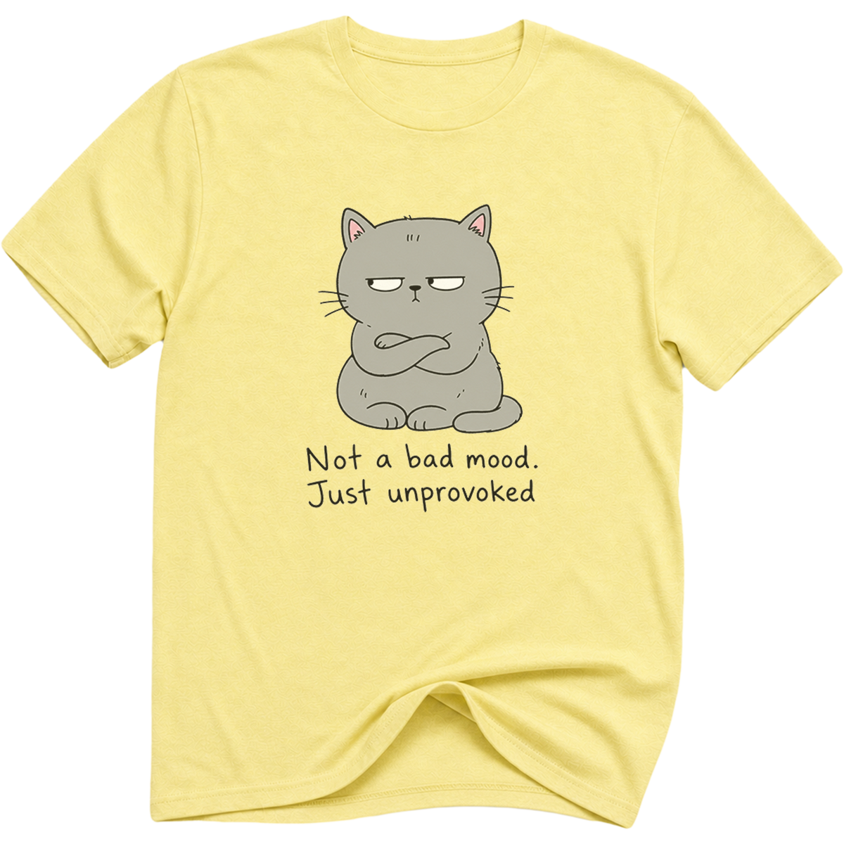 Not A Bad Mood cat T-Shirt