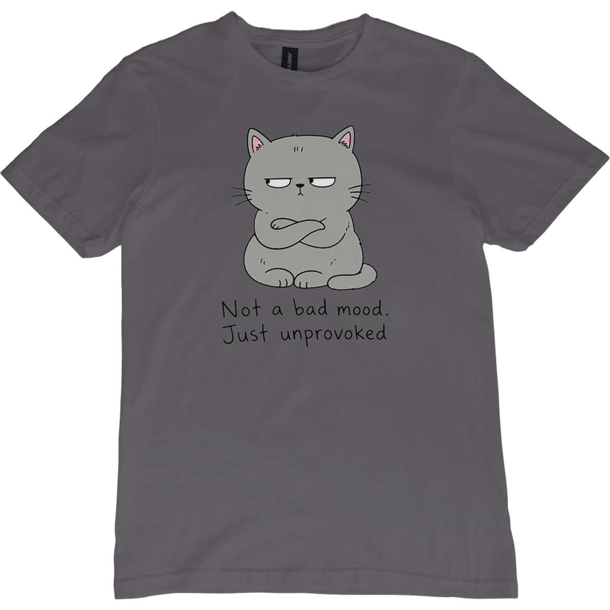 Not A Bad Mood cat T-Shirt