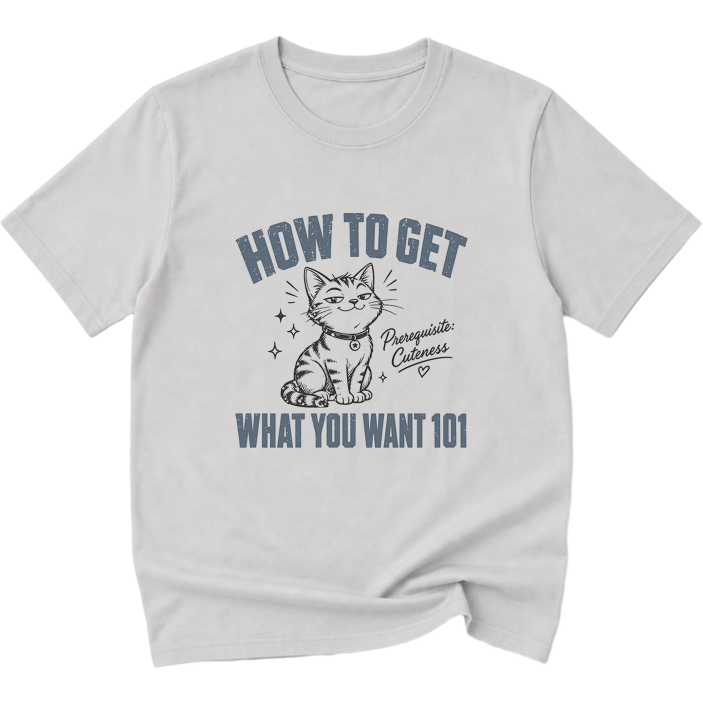 How To Get What You Want 101 Cat T-Shirt