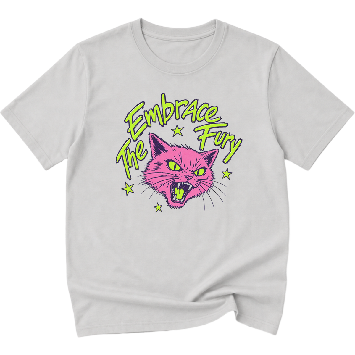 Embrace The Fury Cat T-Shirt