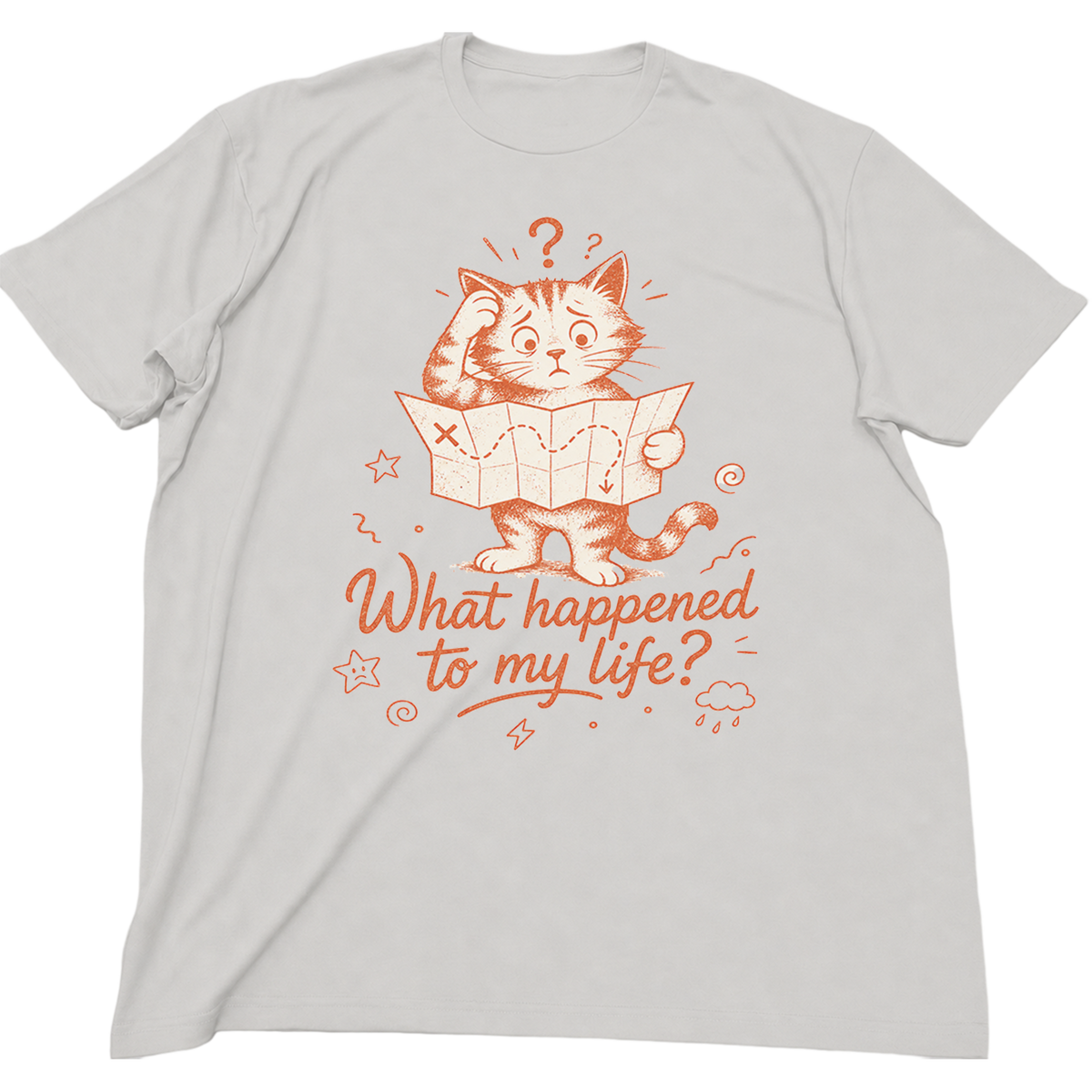 What Happened To My Life Cat T-Shirt