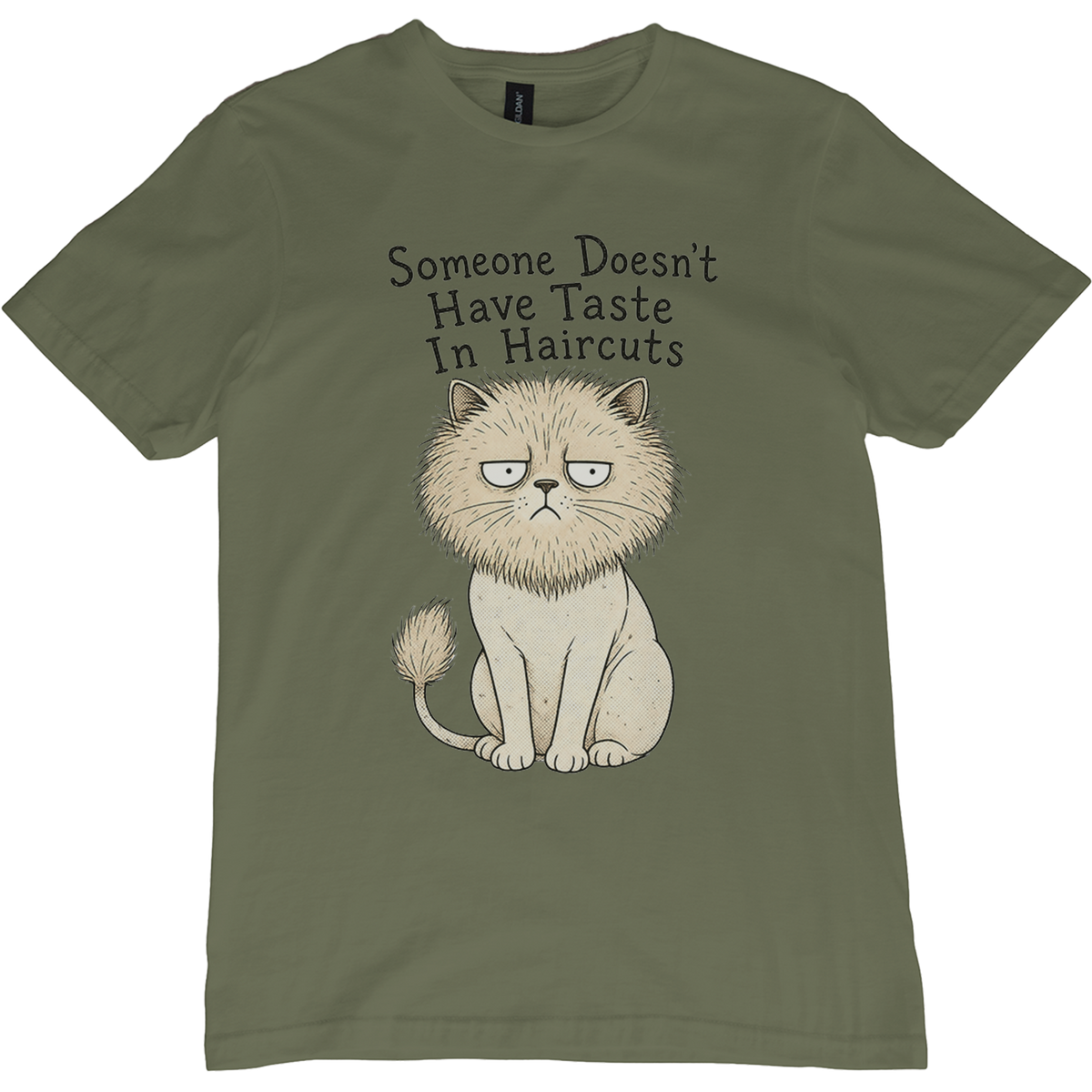 Someone Doesn't Have Taste In Haircuts Cat T-Shirt |
