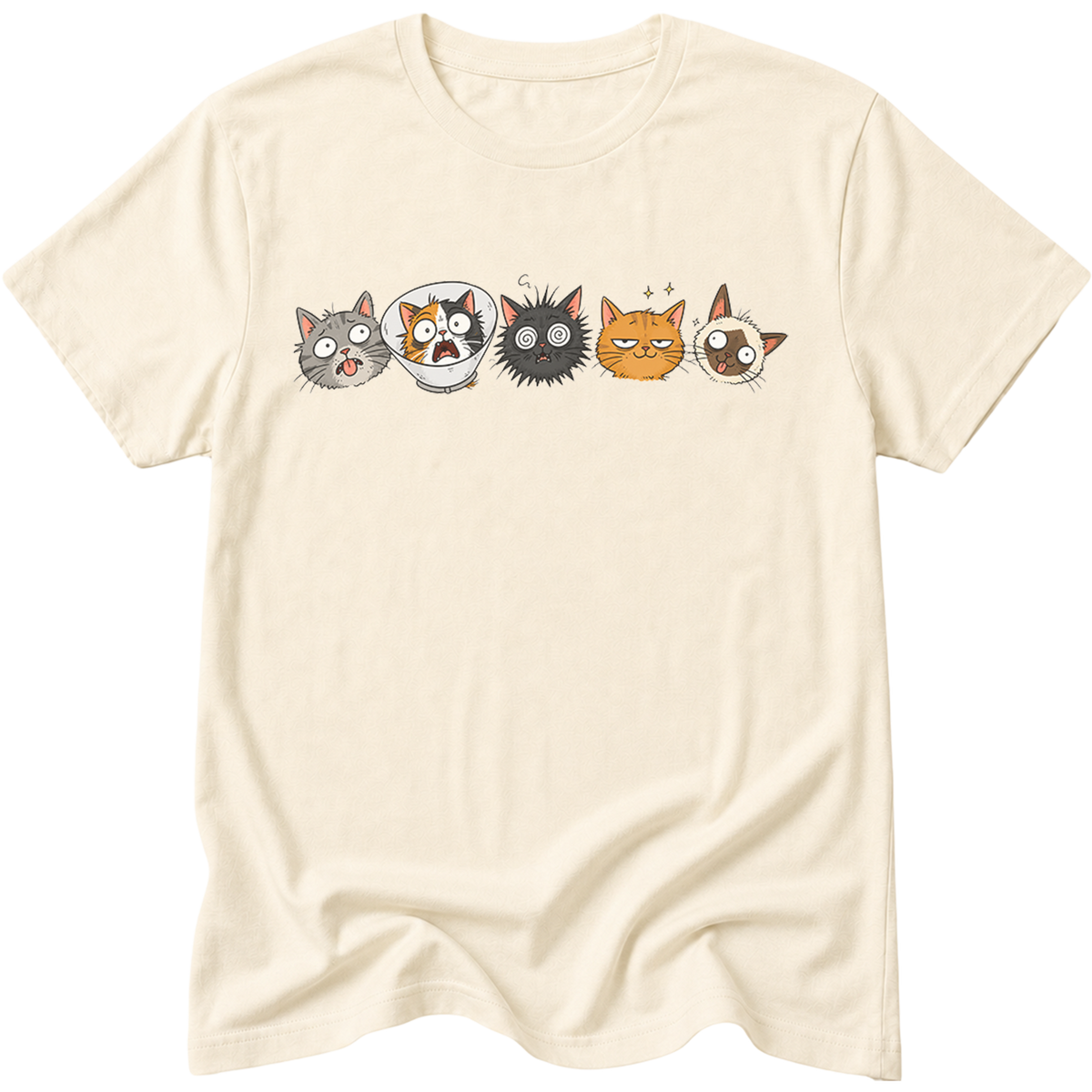 I Was Normal 5 Vets Ago Cat T-Shirt