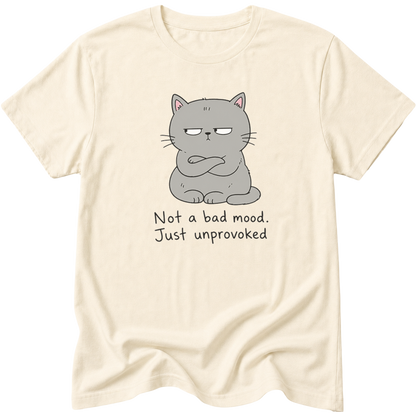 Not A Bad Mood cat T-Shirt