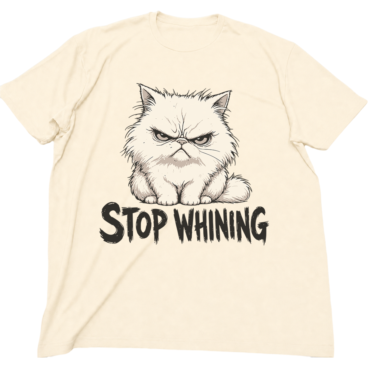 Stop Whining cat T-Shirt