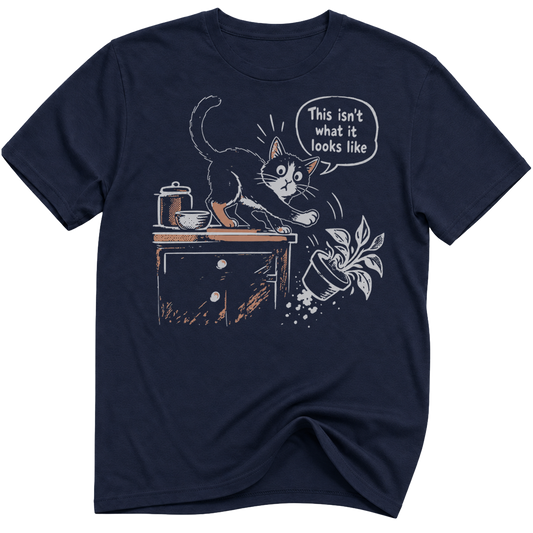 This Isnt What It Looks Like Cat T-Shirt