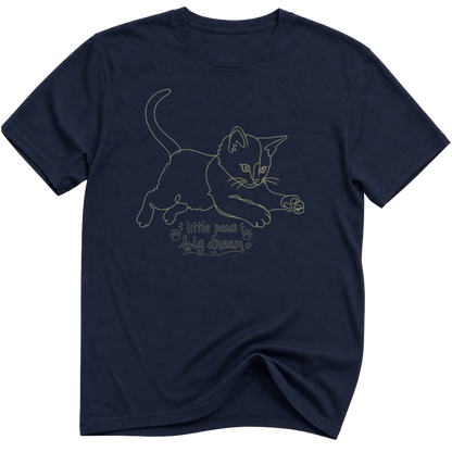 Little Paws Big Dreams Cat T-Shirt