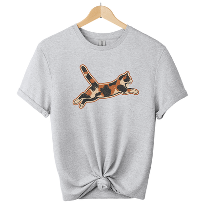 Calico Chaos Agent Cat T-shirt