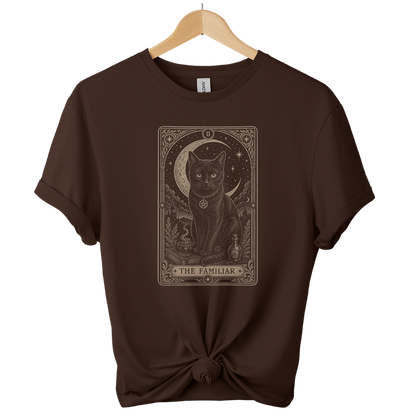 The Familiar Black Cat Tarot T-shirt
