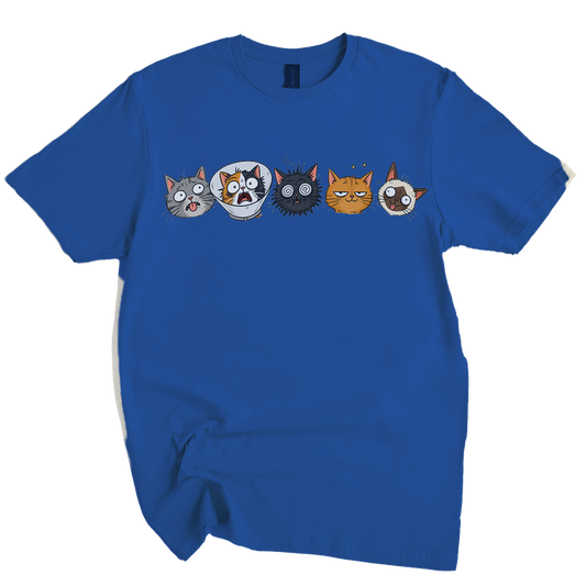 I Was Normal 5 Vets Ago Cat T-Shirt