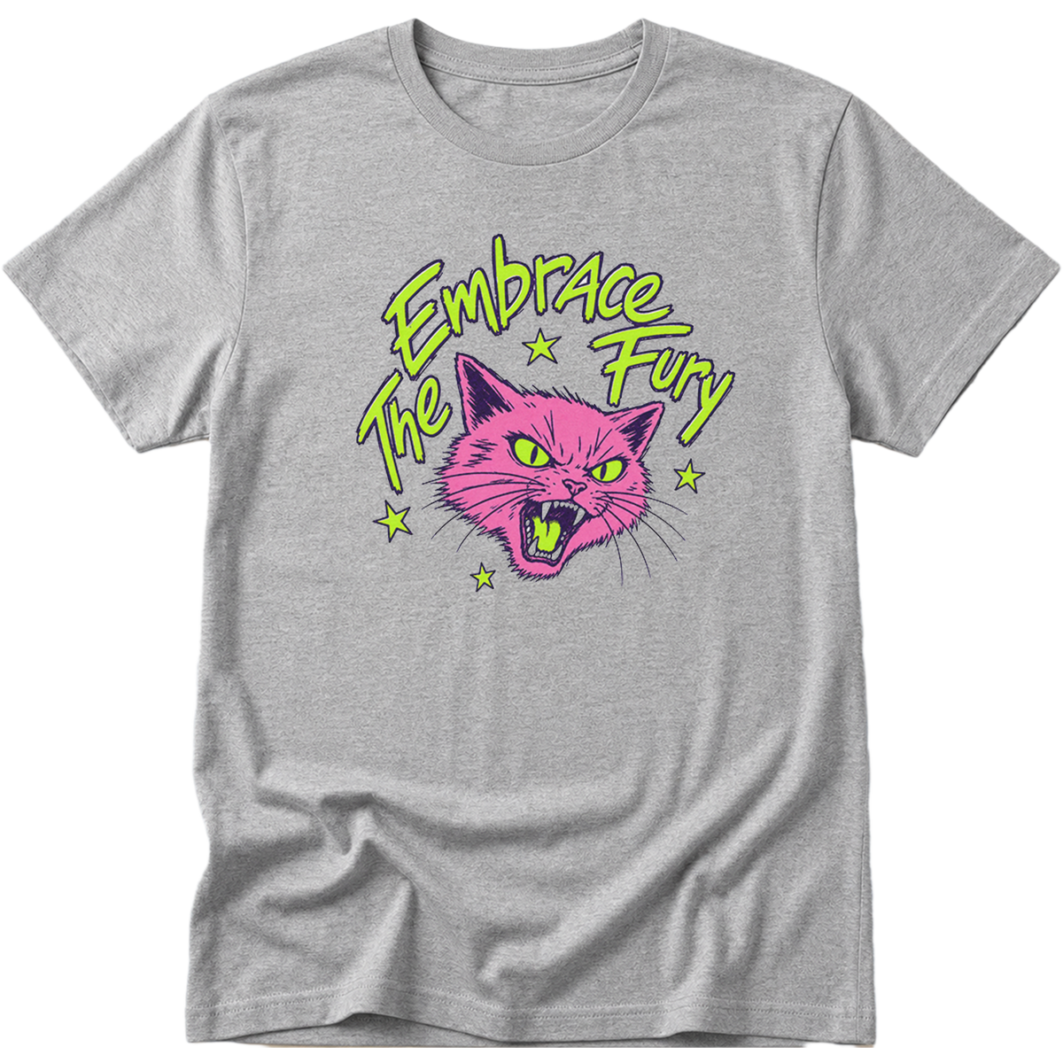 Embrace The Fury Cat T-Shirt