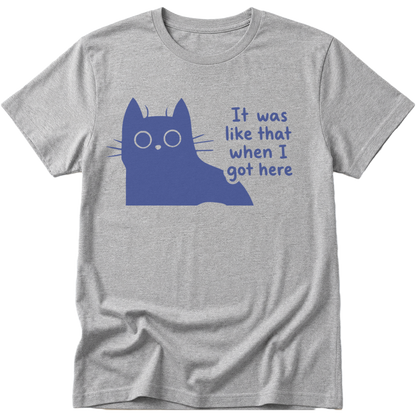 It Was Like That Cat T-Shirt