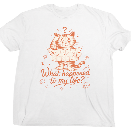 What Happened To My Life Cat T-Shirt